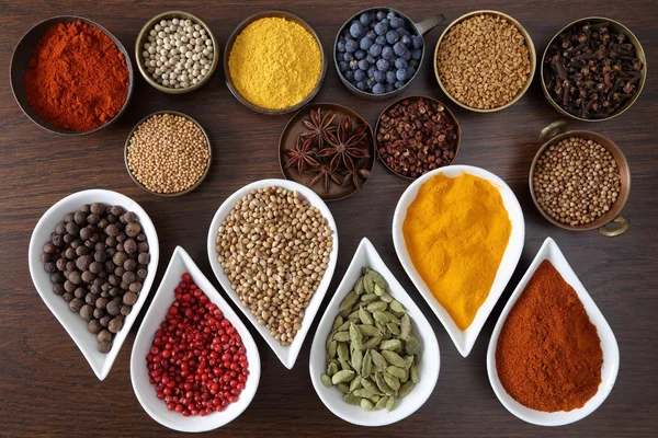 Aromatic colorful spices. — Stock Photo, Image