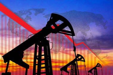 Küresel yakıt pazarı. Doğal kaynak kullanımının azaltılması. Program ve petrol platformları azalıyor. Petrol fiyatlarındaki düşüş. Yakıt fiyatlarında keskin bir düşüş.