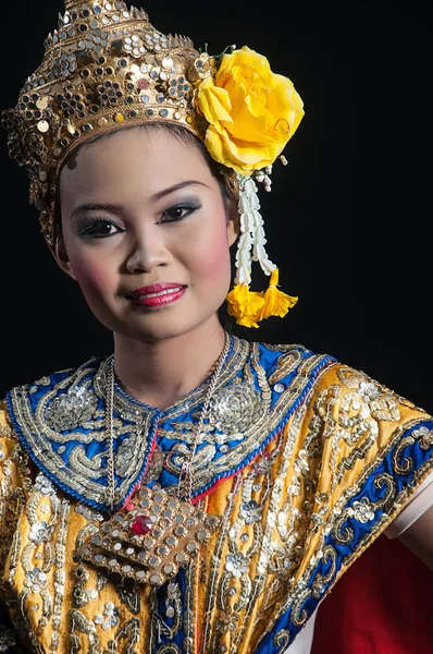 Thailändische Kultur Tanzkunst im maskierten Khon Thailand — Stockfoto