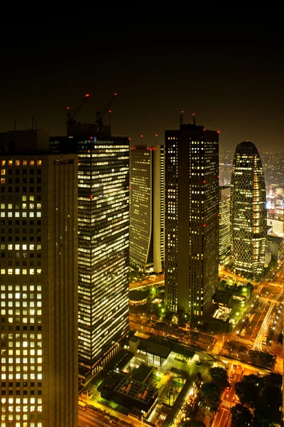 Del observador libre del edificio del Gobierno Metroplitano de Tokio — Foto de Stock