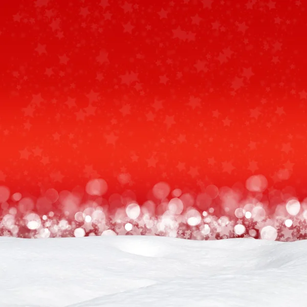 Vinter baggrund - Abstrakt bokeh lys og snedrive - Stock-foto