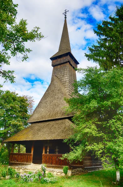 Die alte Kirche, Dorfmuseum, Bukarest, Rumänien, europe.hdr image — Stockfoto