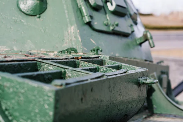 Tanques Alemanes Abandonados Detalles Museo Exploración Urbex Campo Alemán —  Fotos de Stock