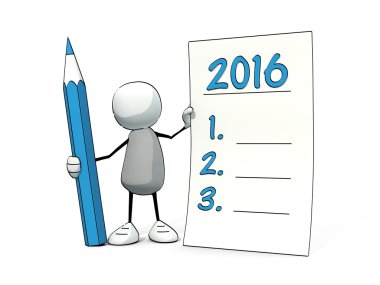 Mavi Kalem iyi kararlar 2016 için yapım ile yarım yamalak ufaklık