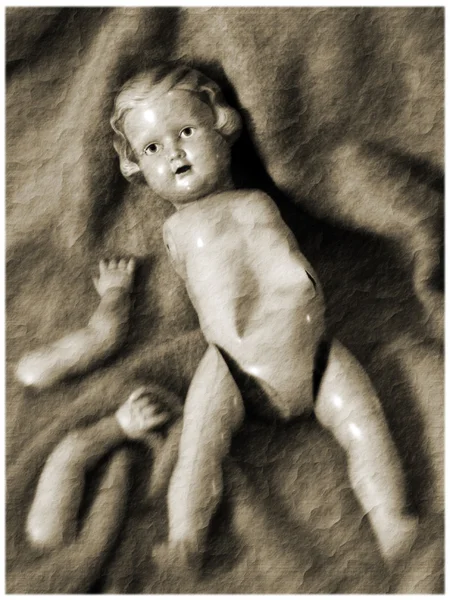 Antique doll (5) — Stock Photo, Image