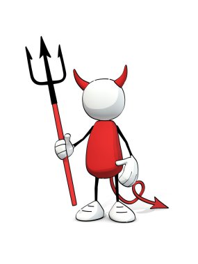 Yarım yamalak ufaklık - trident (1 şeytanla)