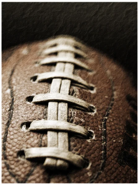 Old football - vintage — Stock Photo, Image