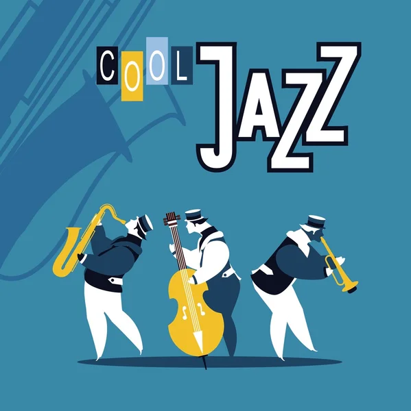 Jazz és a blues — Stock Vector