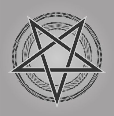 Pentagram sembolü yıldız