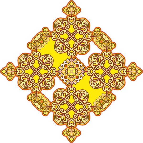 Mandala ornamento árabe —  Vetores de Stock