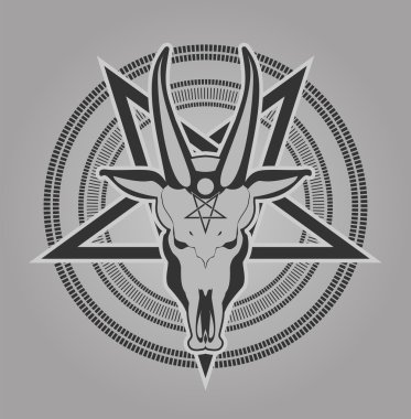 Pentagram sembolü keçi