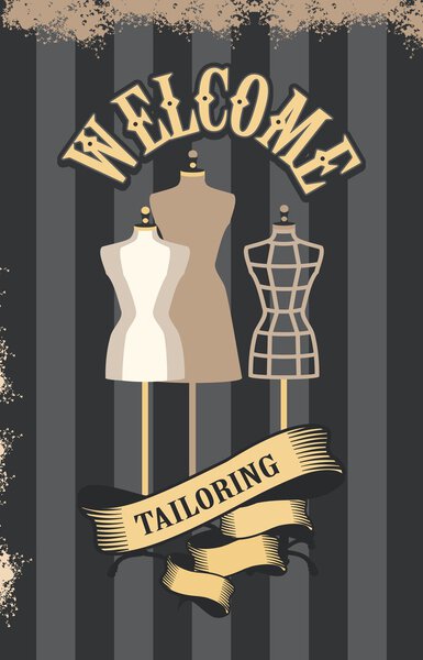 ретро-плакат Couture
