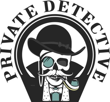 Özel Dedektif kafatası
