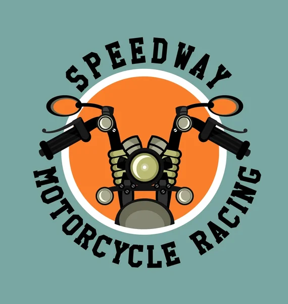 Club de moto logo — Archivo Imágenes Vectoriales