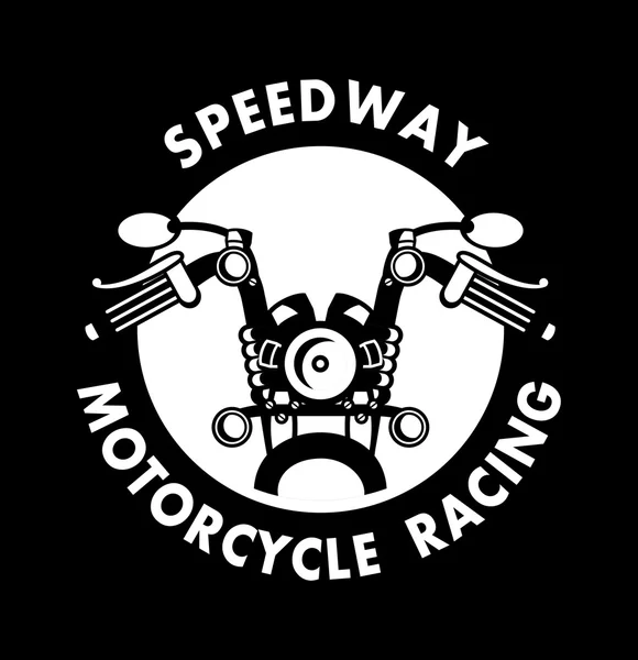 Logo Motorradclub — Stockvektor