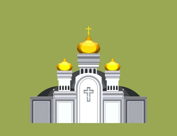 Vector Iglesia ortodoxa — Vector de stock