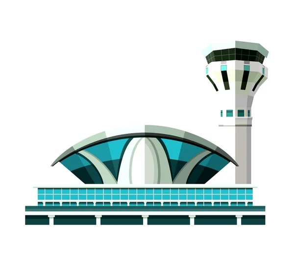 Vector emblema Aeropuerto — Archivo Imágenes Vectoriales