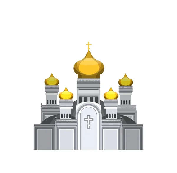Vektor ortodox egyház — Stock Vector