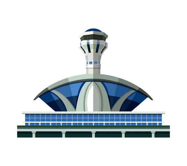 Emblema vettoriale Aeroporto — Vettoriale Stock