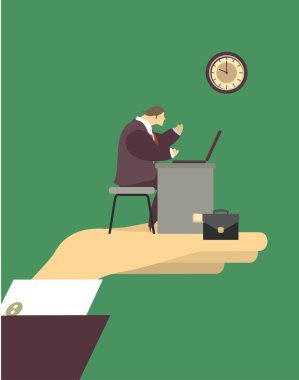 İş için tüm görmek için