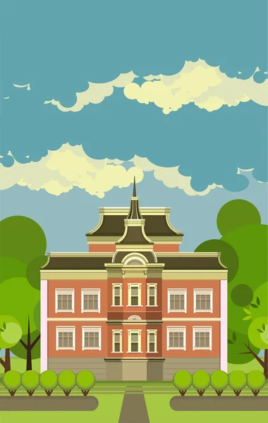 Country house — Stock Illustration Country house Stock Illustration
