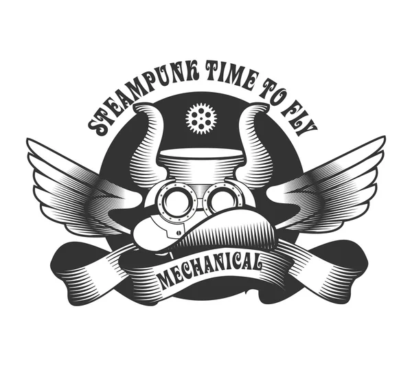 Mécanisme Steampunk — Image vectorielle