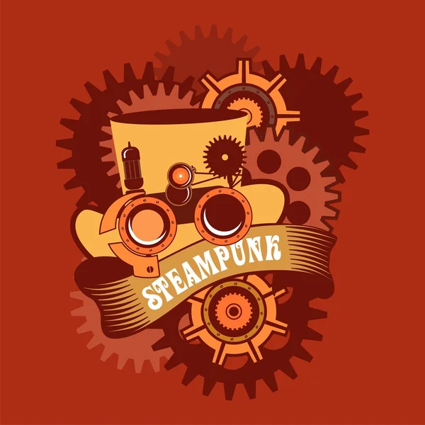 Steampunk-Mechanismus — Stockvektor