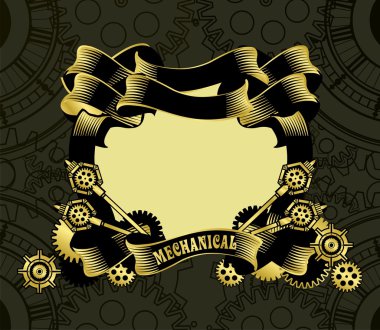 steampunk border