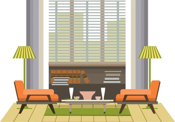 Interior — Vector de stock