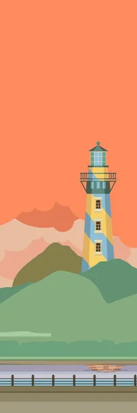 Faro — Vector de stock