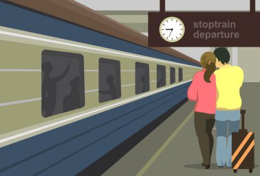 tren platformu