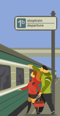 tren platformu
