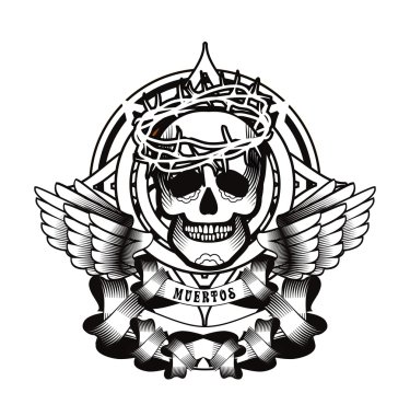 Meksika gün ölü kafatası