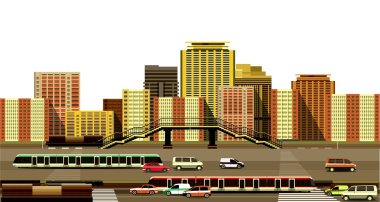 şehir bina ve çevre yolu