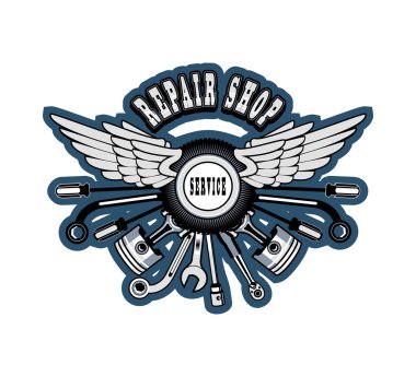 Lastik retro amblemi