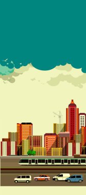 modern şehir manzarası