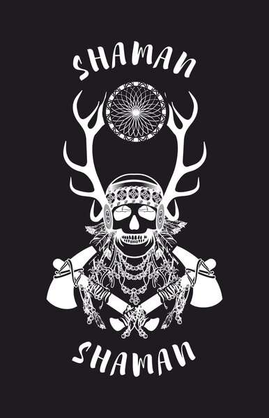 Индийский шаманский тотем
