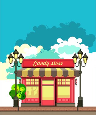 küçük yerel mağaza