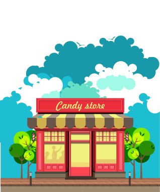 küçük yerel mağaza