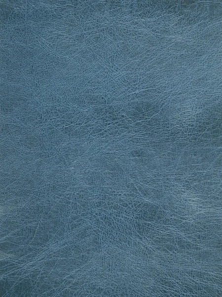 Vollrahmen blaue Lederoberfläche — Stockfoto