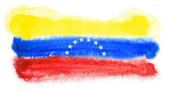 Ілюстрація прапор Венесуели — стокове фото
