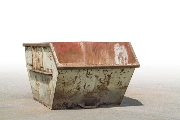 Old garbage container — Stock Photo, Image