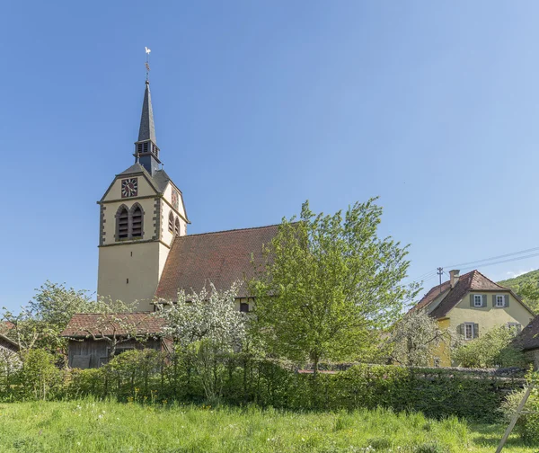 Igreja em Baechlingen — Fotografia de Stock