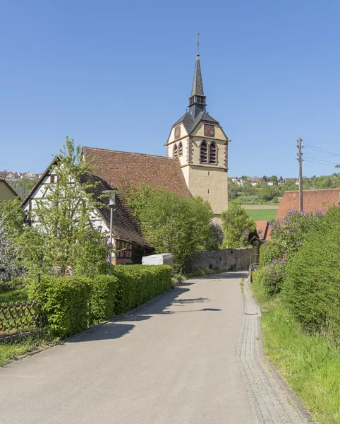 Baechlingen templom — Stock Fotó