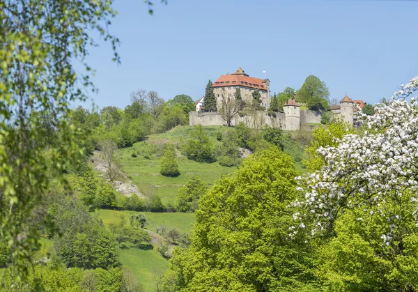 Stetten zamek w Hohenlohe — Zdjęcie stockowe