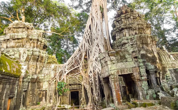 Temple detail at Ankor Thom — Stock Photo, Image