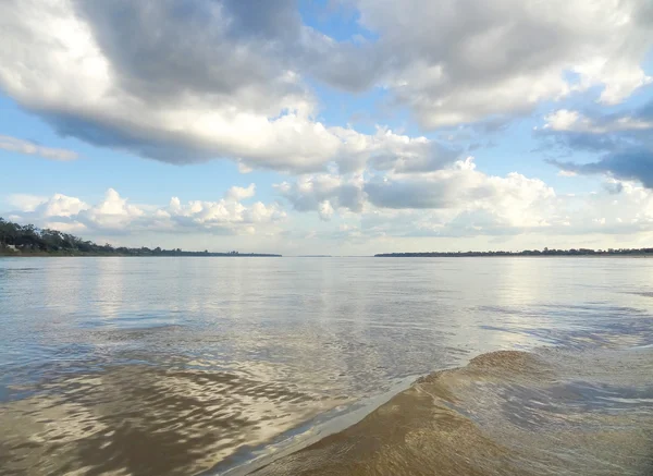 Paesaggio del fiume Mekong — Foto Stock