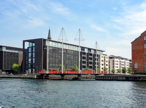 Paisagem à beira-mar em Copenhaga — Fotografia de Stock
