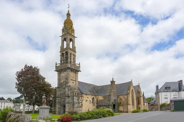 Igreja em Rumengol — Fotografia de Stock