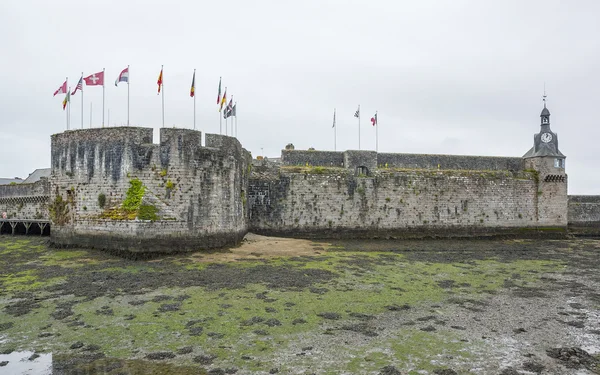 Concarneau w Bretanii — Zdjęcie stockowe